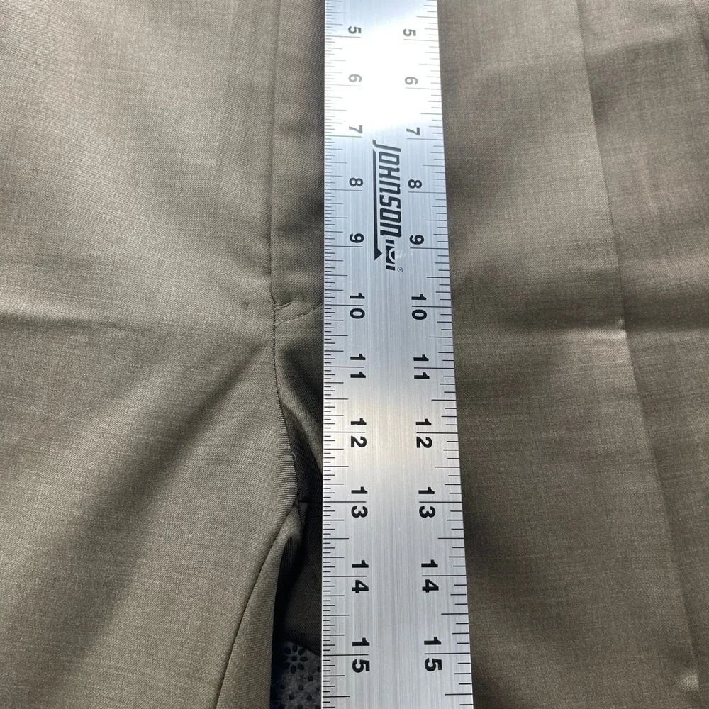 Vintage Brooks Brothers Mens 38x30 Pleated Wool Pants Olive Taupe Cuffed Canada